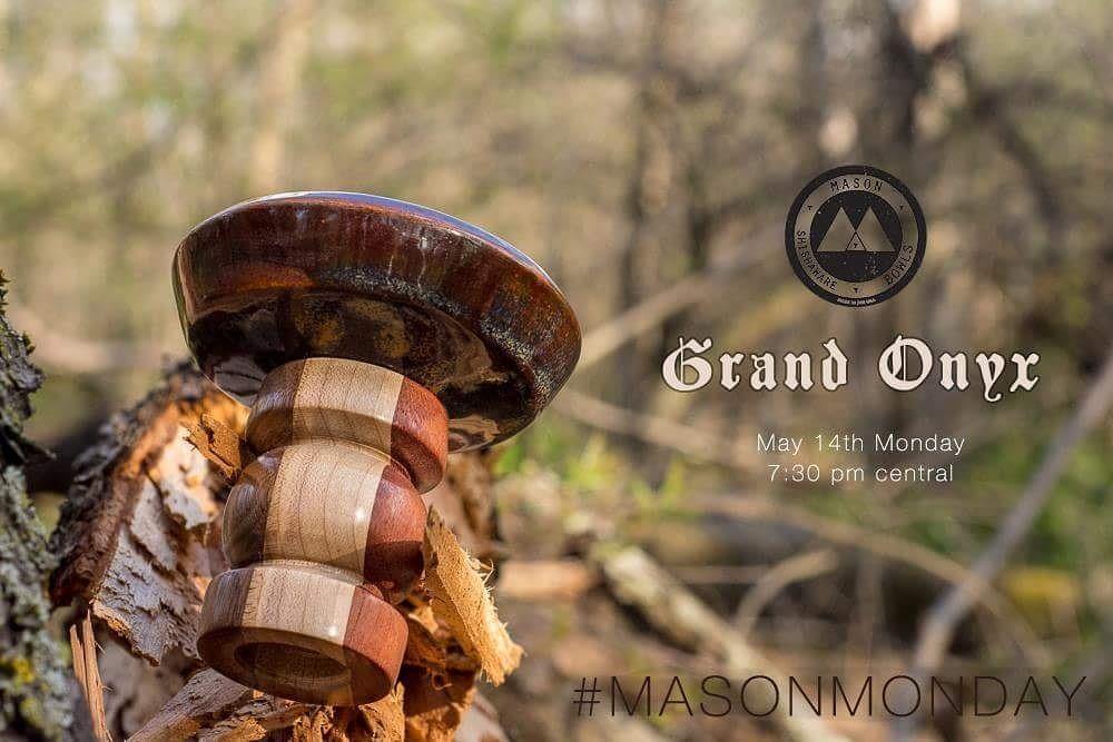 Grand Onyx Bowl - Mason Shishaware T-shirt